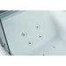 Maya Bath White Platinum Catania Steam Shower - Left (109)