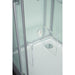 Maya Bath White Platinum Lucca Steam Shower - Right (204)