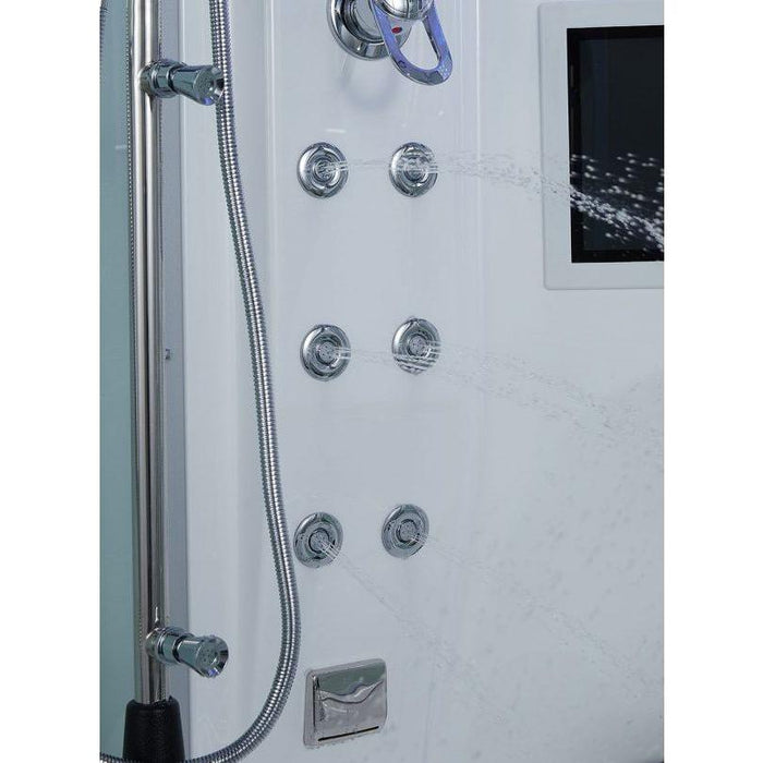 Maya Bath White Platinum Superior Steam Shower (101)