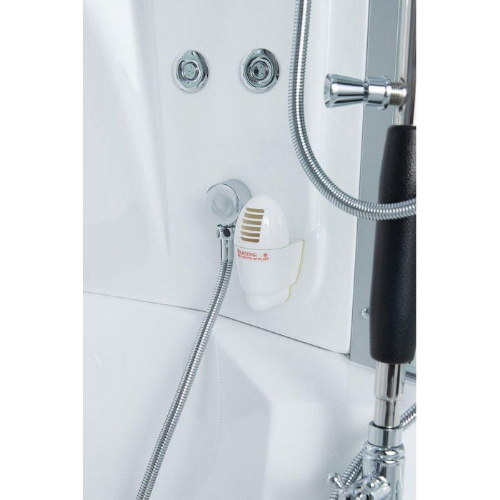 Maya Bath White Platinum Superior Steam Shower (101)