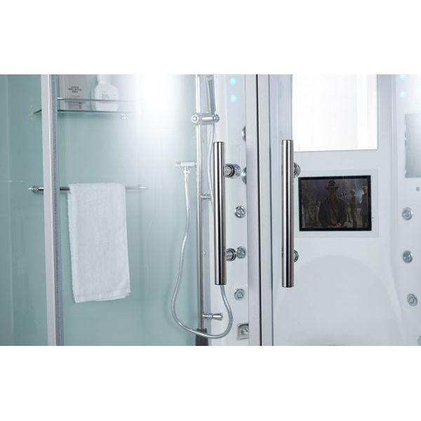 Maya Bath White Platinum Superior Steam Shower (101)