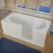 MediTub 3060SI Step-In 30 x 60  White Bathtub, Whirpool & Air Jets Add-Ons