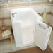 MediTub 3238 Walk-In-Tub 32 x 38 White Bathtub, Whirpool & Air Jets Add-Ons