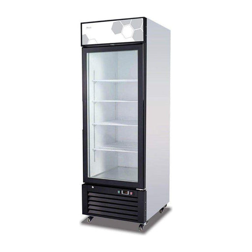 Migali C-12RM-HC, Commercial 24" 1 Glass Door Merchandiser Refrigerator 12 cu. ft