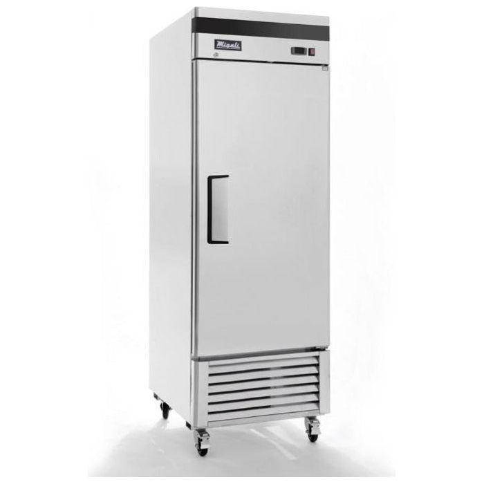 Migali C-1FB-HC, Commercial 27" 1 Solid Door Reach-In Freezer 23 cu. ft.