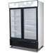 Migali C-49FM-HC, Commercial 54" 2 Glass Door Merchandiser Freezer 49 cu. ft.