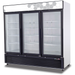 Migali C-72FM-HC, Commercial 82" 3 Glass Door Merchandiser Freezer 72 cu. ft.