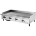 Migali C-G48, 48" Wide Manual Griddle BTU120,000 Natural Gas / Liquid Propane kit