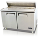 Migali C-SP60-16-HC, Commercial 60" 16 Pan Salad Sandwich Food Prep Table Refrigerator 18.2 cu.ft.