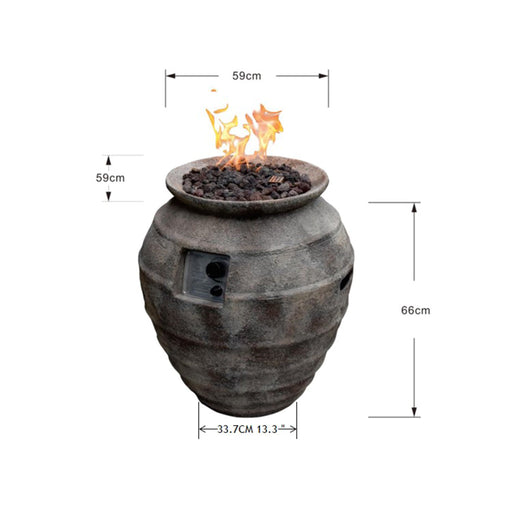 Modeno Pompeii  Concrete Fire Pit (OFG609)