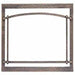 Modern Flames Hammered Steel Overlay for 30 Inch Redstone Fireplaces