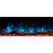 Modern Flames LPM-8016-WMC Landscape Pro Multi 80-Inch Three-Sided Electric Fireplace with Wall Mount Mantel