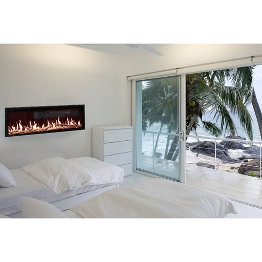 Modern Flames Orion Slim 100" Heliovision Virtual Recessed / Wall Mount Electric Fireplace