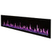 Modern Flames Orion Slim 100" Heliovision Virtual Recessed / Wall Mount Electric Fireplace