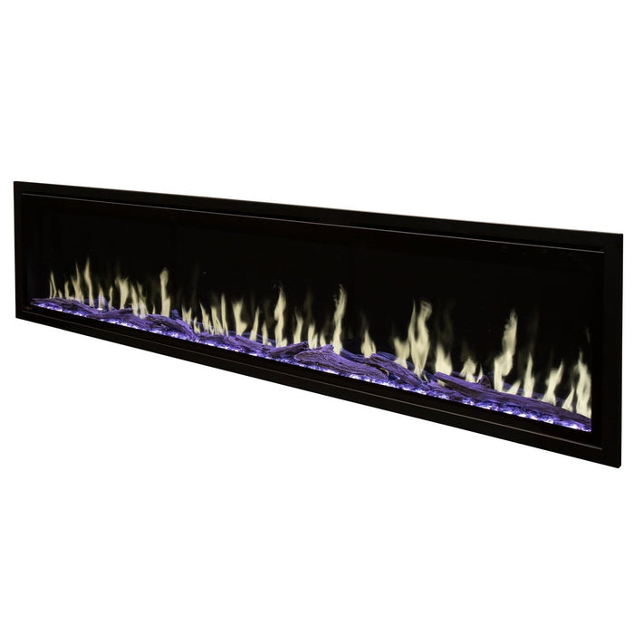 Modern Flames Orion Slim 100" Heliovision Virtual Recessed / Wall Mount Electric Fireplace