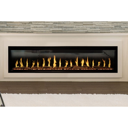 Modern Flames Orion Slim 76" Heliovision Virtual Recessed / Wall Mount Electric Fireplace