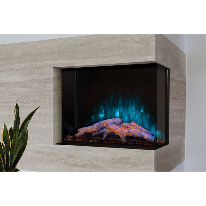 Modern Flames Sedona Pro Multi 30" 3-Sided Built-In Electric Fireplace (SPM-3026)