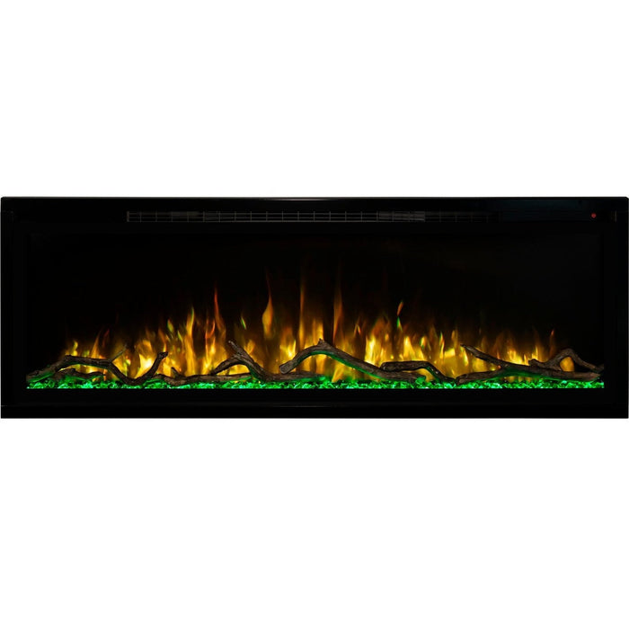 Modern Flames Spectrum Slimline 100'' Wall Mount / Recessed Linear Electric Fireplace