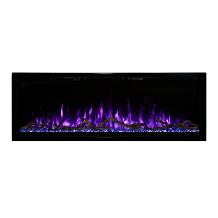 Modern Flames Spectrum Slimline 60'' Wall Mount / Recessed Linear Electric Fireplace