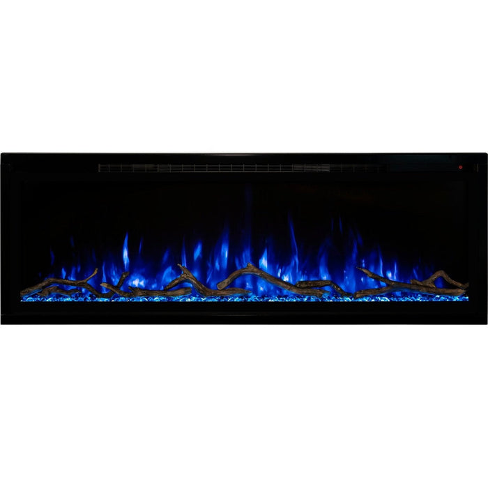 Modern Flames Spectrum Slimline 74'' Wall Mount / Recessed Linear Electric Fireplace