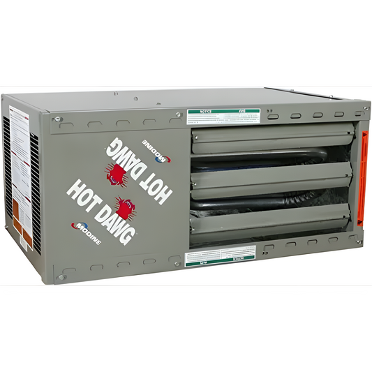 Modine Hot Dawg Garage Heater - 60K BTU/Direct Spark Ignition/LP/Blower/Single Stage w/Aluminized Steel Heat Exchanger