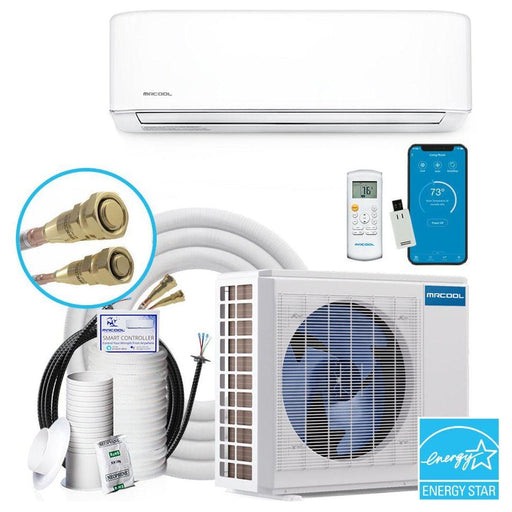 MRCOOL DIY 36K BTU Ductless Mini Split Heat Pump Complete System, Energy Star, 4th Gen DIY-36-HP-WM-230C25