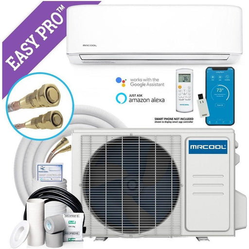 MRCOOL DIY Easy Pro 18K BTU Ductless Mini Split Heat Pump Complete System EZPRO-18-HP-23016