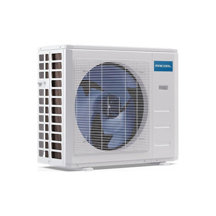 MRCOOL DIY Mini Split - 18,000 BTU 2 Zone Ceiling Cassette Ductless Air Conditioner and Heat Pump