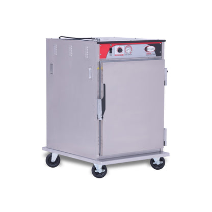 BevLes - HTSS44P84, BevLes Temper Select 1/2 Size Heated Holding Cabinet, Narrow Width, 230V, in Silver - HTSS44P84