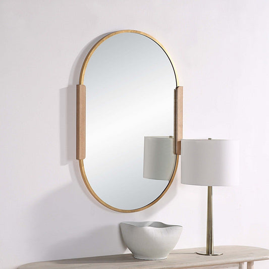 RenWil Kerianne Oval Mirror Only for Renwil Brand (collaboration with Leclair Decor) - MT2556