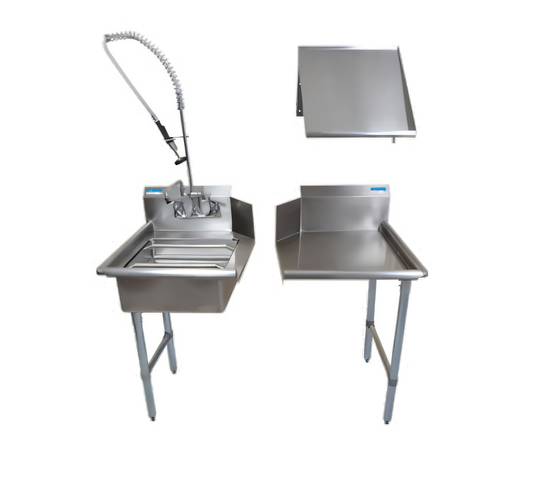 BK Resources Compartment Sinks - BKDTK-26-L-G