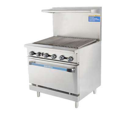 Turbo Air Radiance Gas Ranges - TAR-36RB