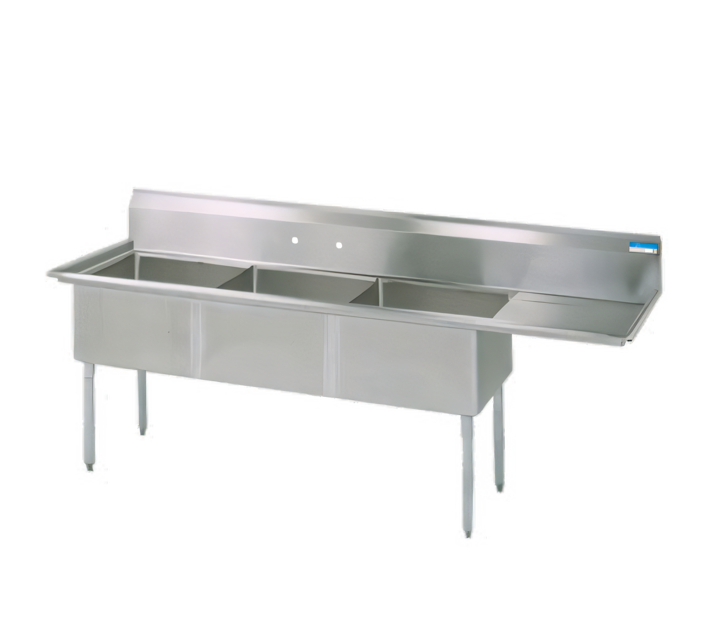 BK Resources  Compartment Sinks - BKS-3-1620-12-18RS