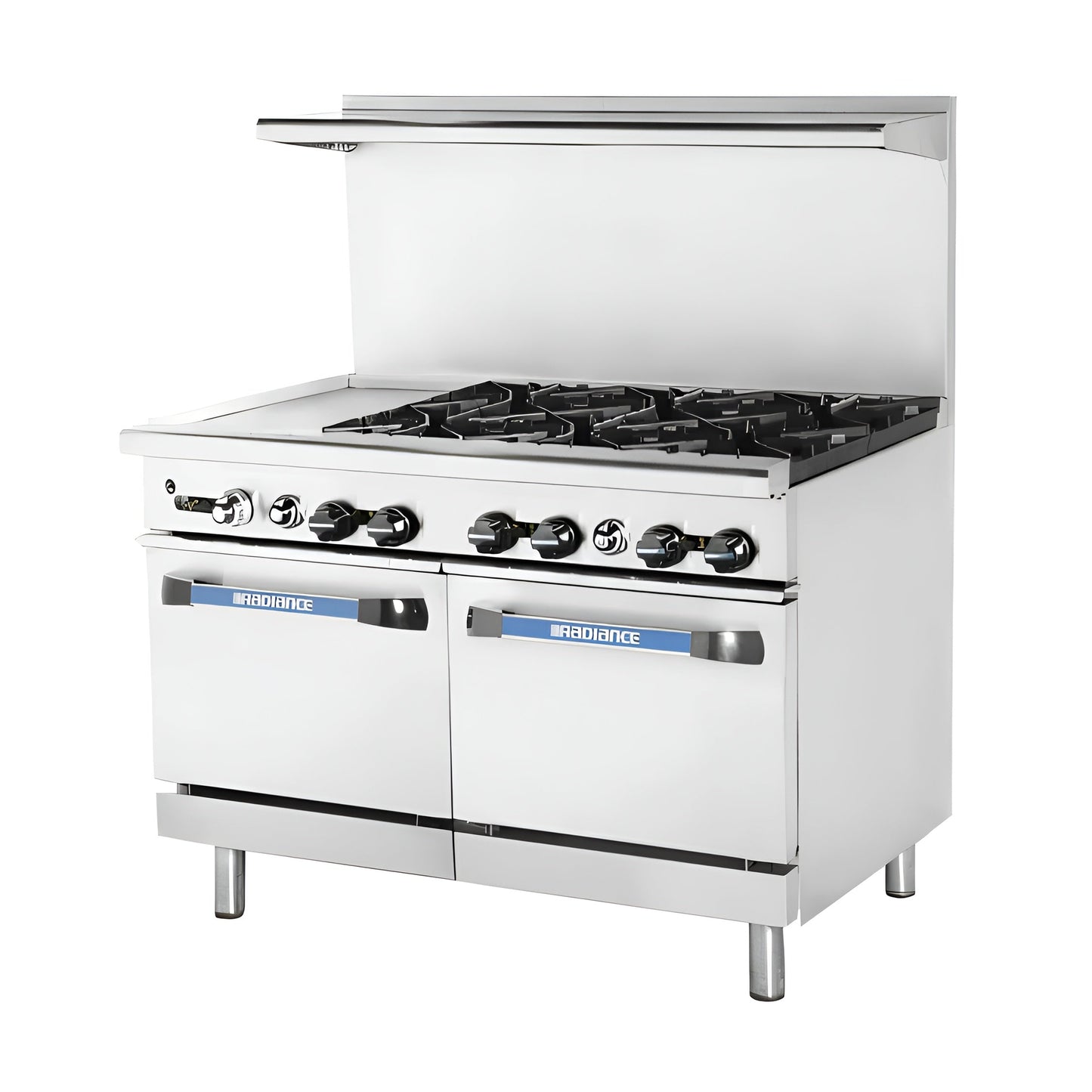 Turbo Air Radiance Gas Ranges - TARG-12G6B