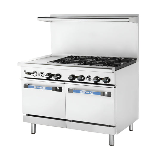 Turbo Air Radiance Gas Ranges - TARG-12G6B