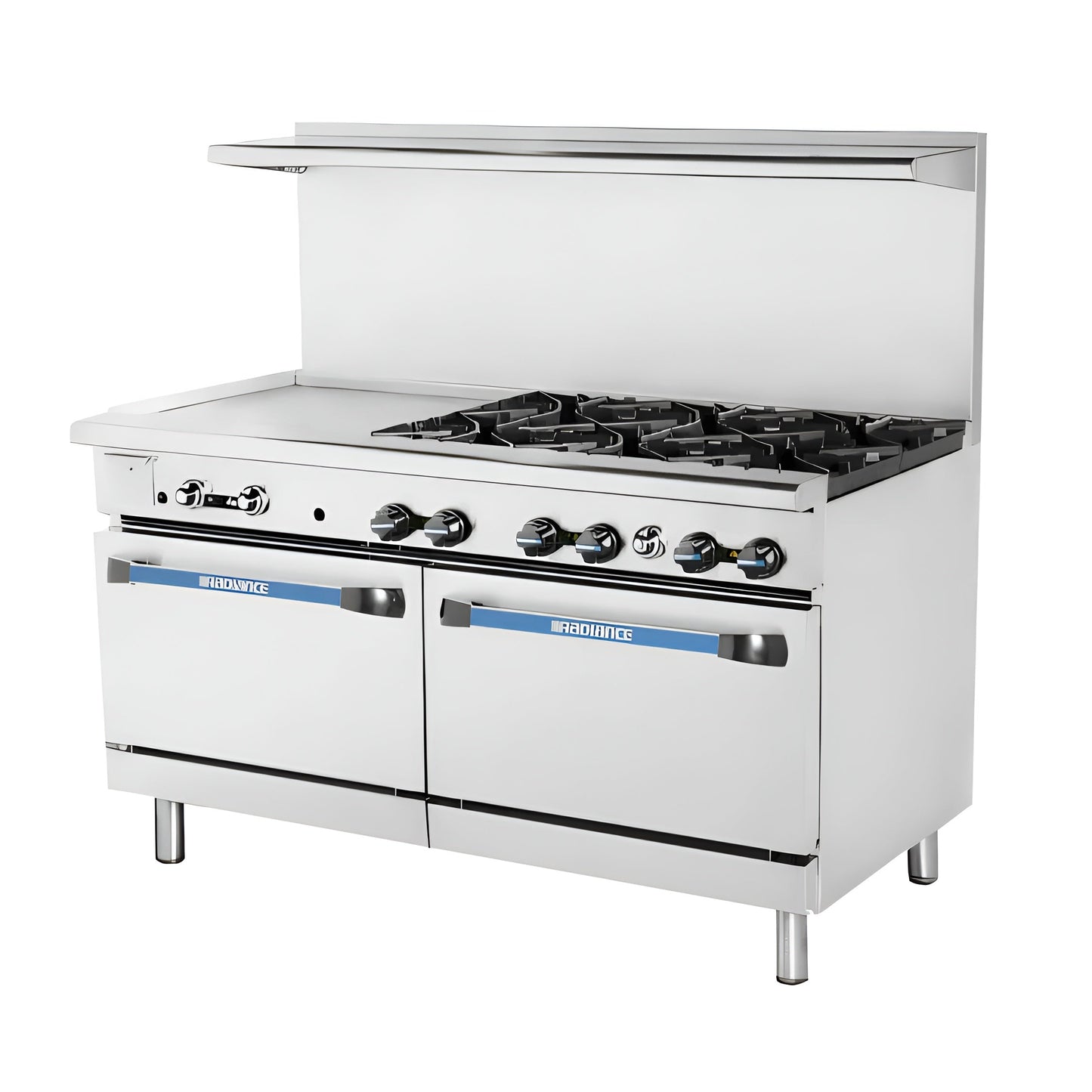 Turbo Air Radiance Gas Ranges - TARG-24G6B