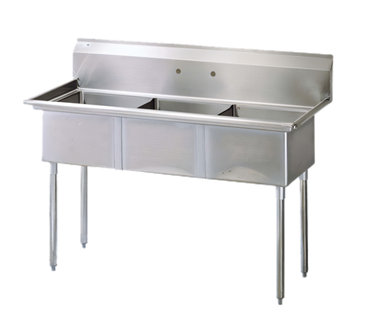 Turbo Air Compartment Sinks - TSA-3-14-N