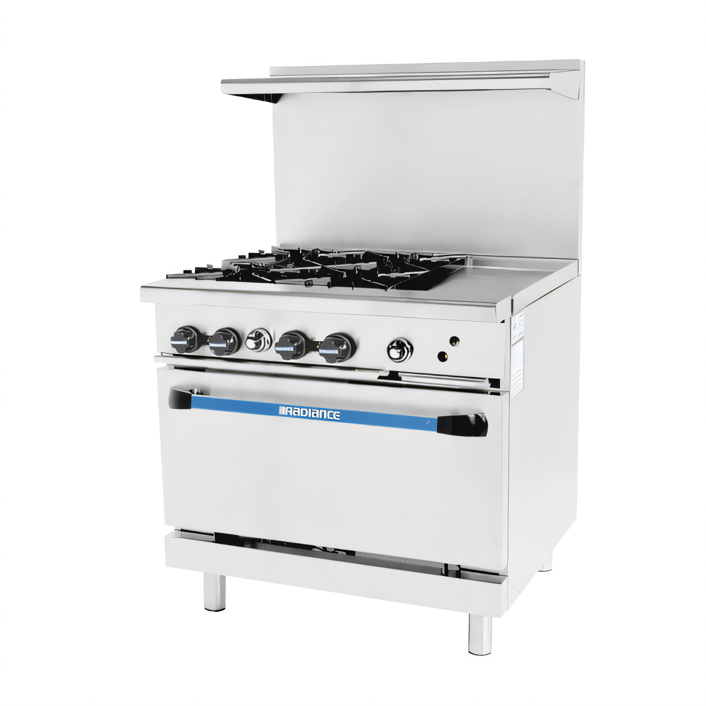 Turbo Air Radiance Gas Ranges - TARG-4B12G