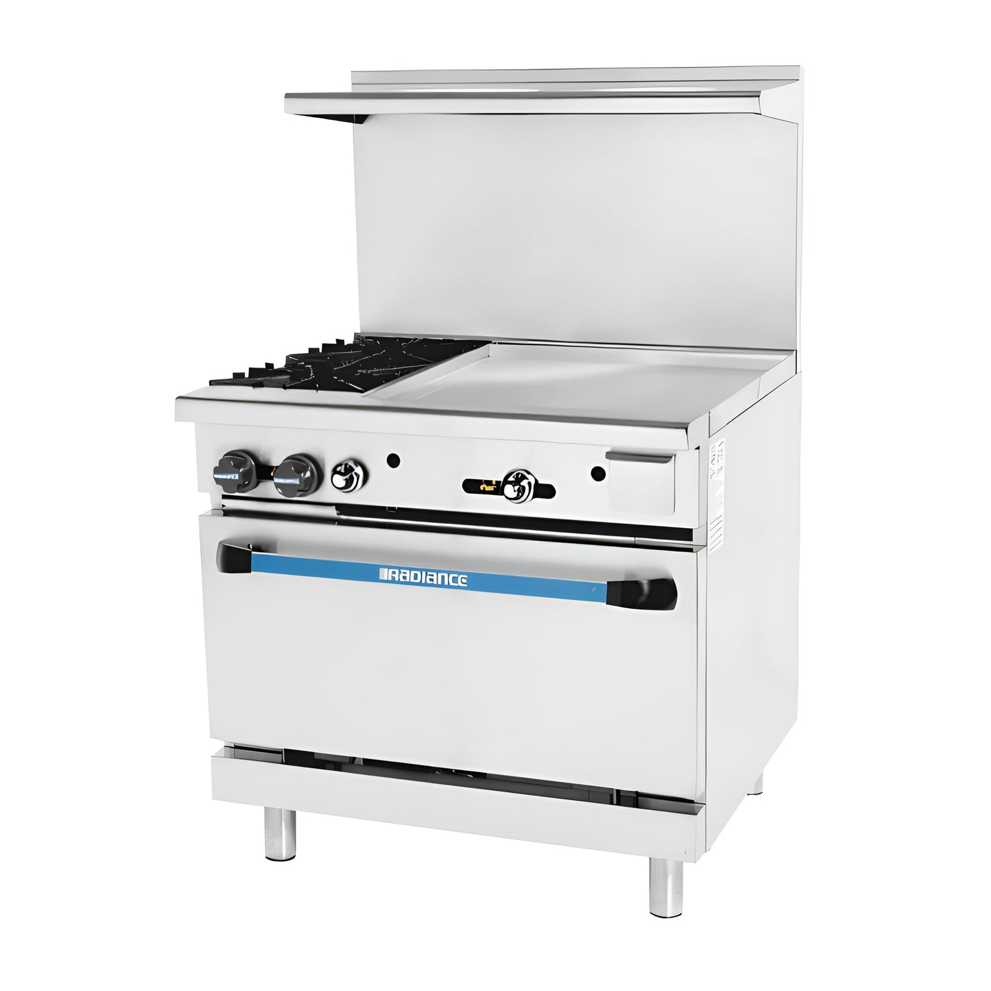 Turbo Air Radiance Gas Ranges - TARG-2B24G