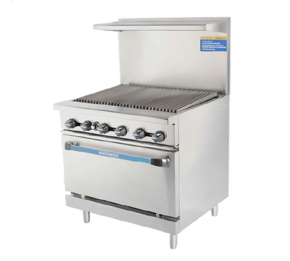 Turbo Air Radiance Gas Ranges - TAR-36RB-LP