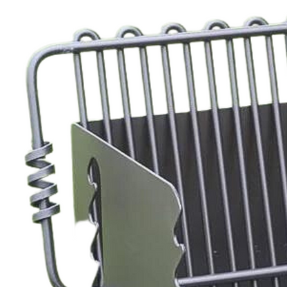 Pilot Rock CBP-135 Park Style Outdoor BBQ Charcoal Grill with Swivel, 2 Pack - 415877