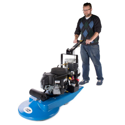 CleanFreak 28" High Speed Propane Floor Burnisher - 1,500 RPM - CPL-400BU-28BSM-CF