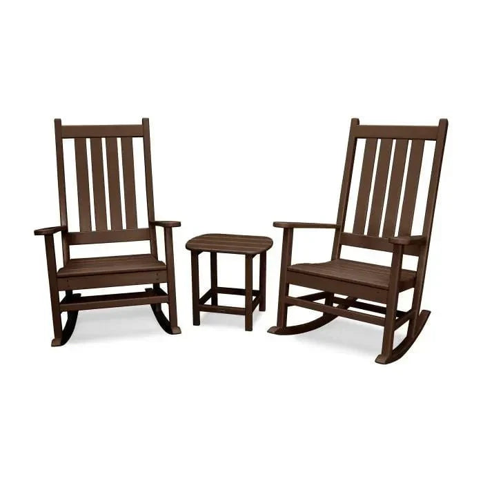 POLYWOOD Vineyard 3-Piece Rocking Set