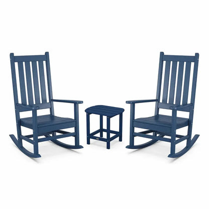 POLYWOOD Vineyard 3-Piece Rocking Set