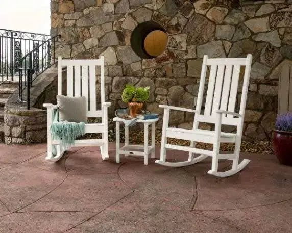 POLYWOOD Vineyard 3-Piece Rocking Set