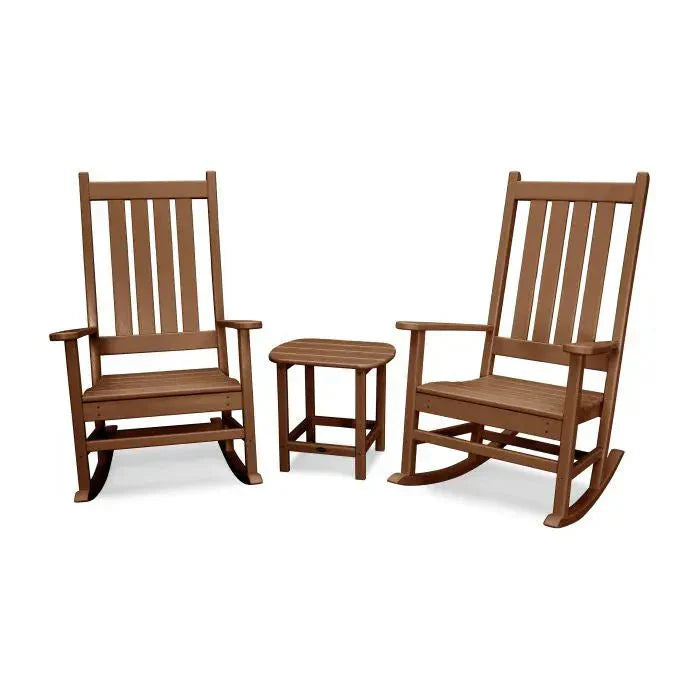 POLYWOOD Vineyard 3-Piece Rocking Set