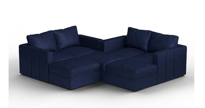 Lovesac – 7 Seats + 8 Sides Corded Velvet &amp; Lovesoft – Sapphire Navy - 1772602955533_227