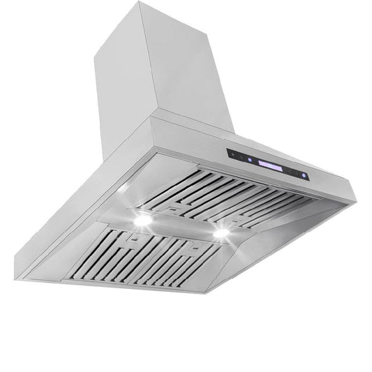 Proline Island Range Hood, Ducted, 900/1800 CFM, Stainless Steel Finish Proline - PROSI