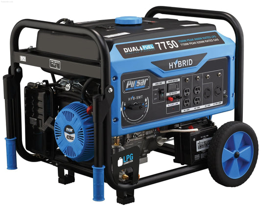 Pulsar PG7750B- Dual Fuel Generator with Switch & Go Capability - PowerGen USA - PG7750B