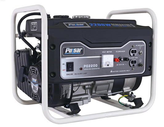Pulsar PG2200R-2200W Generator RATED 1600W Carb Approved - PowerGen USA - PG2200R